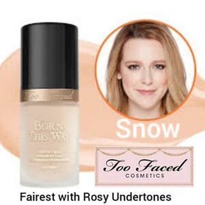 Too Faced Born This Way Foundation in Snow